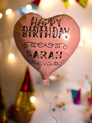 بالونة عيد الميلاد مخصصة بالاسم