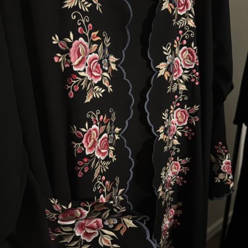 Flower abaya