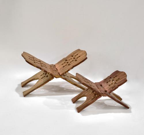 كرسي مصحف خشب صلب فاخر