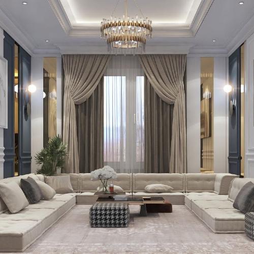 جلسة عربية مودرن بتنجيد فاخر