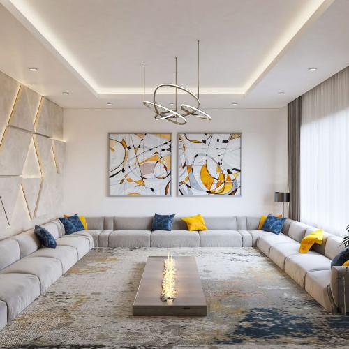 جلسة عربية بتصميم زينب العلالي