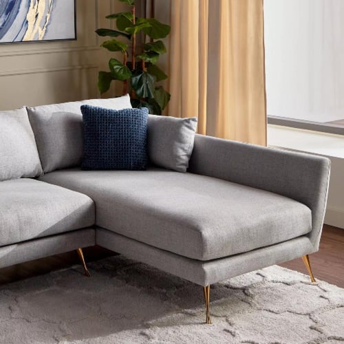 كنب امريكي مريح لون رمادي