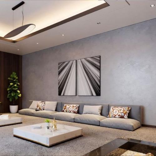 جلسة عربية مريحة وعميقة لون رمادي