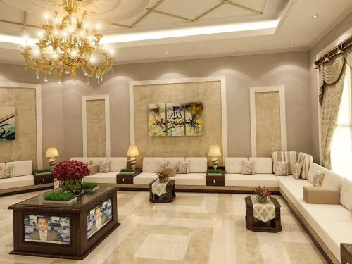 مجالس مغربي يجمع بين الفخامة والجمال