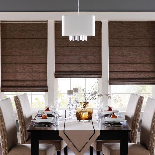 ستائر رومانية بتصميم عصري