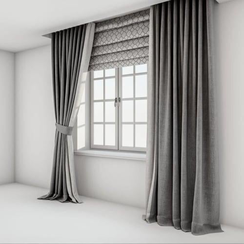 ستارة ويفي رمادية فاخرة