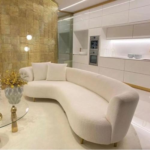 كنب عالية الجودة بقماش بوكليه