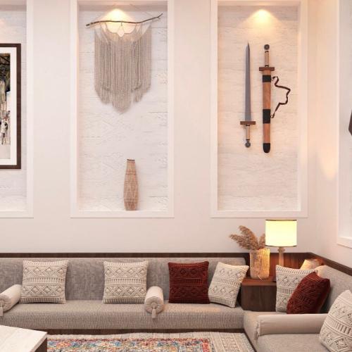 كنب مغربي أرضي فخم