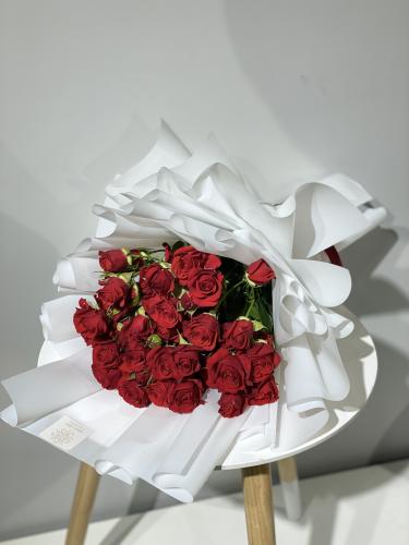 باقه ورد بيبي روز احمر