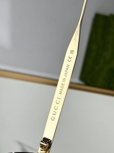 قوتشي GG1513S - نظارات شمسية - ذهبي