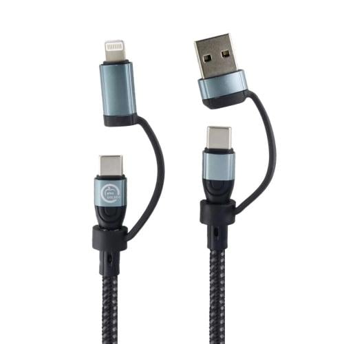 كيبل قماش ضد القطع 2 في 2 ماركة جولدن بلس اسود