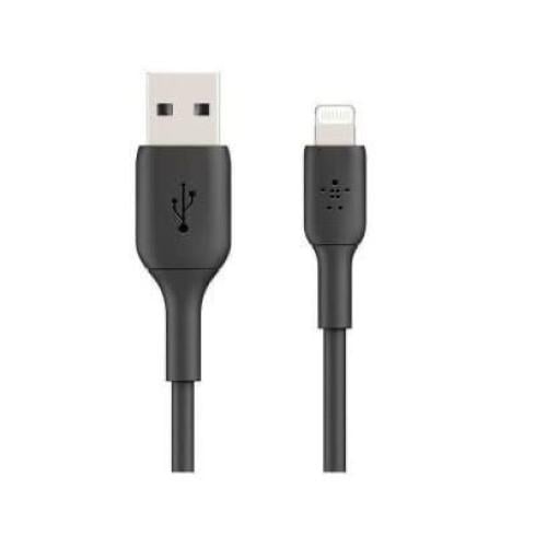 كيبل شاحن ربل من شركة بلكن USB ايفون بطول 1 متر -...