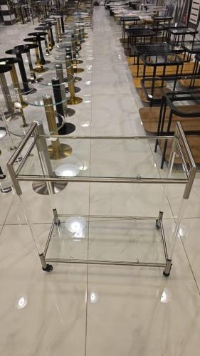 Acrylic presentation car two floors
