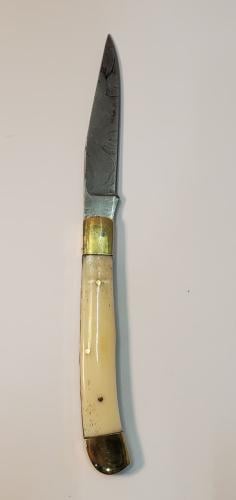 سكين مطوية عضم حديد الماني