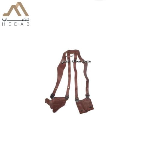 مجند محالة خمس خانات جلد طبيعي
