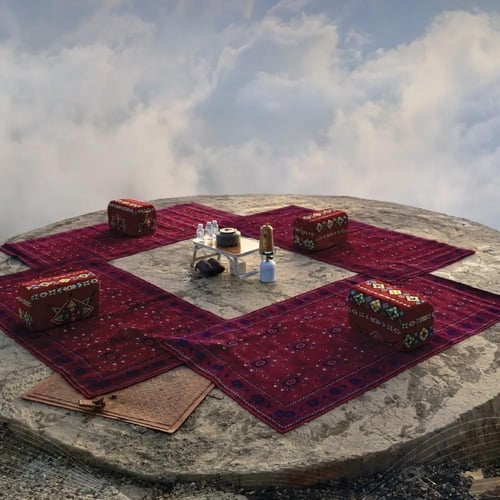 مدات السدو من سجادتي 2*1 متر