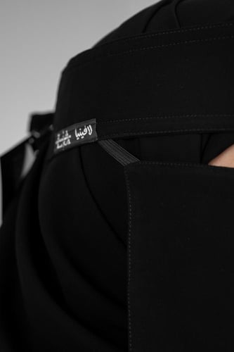 نقاب نسائي من لافينيا مطاط مائل مقوى 12*7 انش