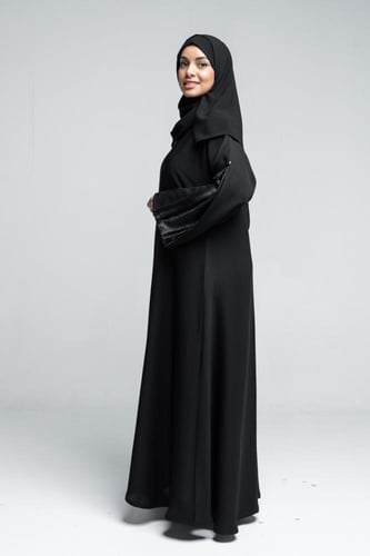 عباية موديل جاكار كم وخلف