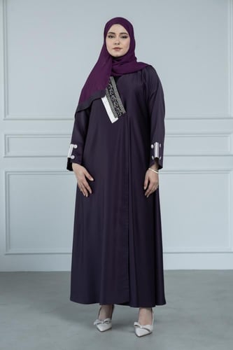 عباية مطرز كلفه صدر