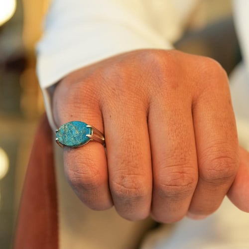 خاتم يمناك سماوي فاتح 231