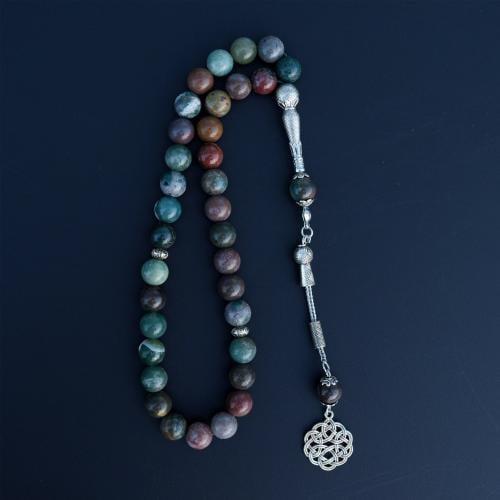 سبح يمناك احجار