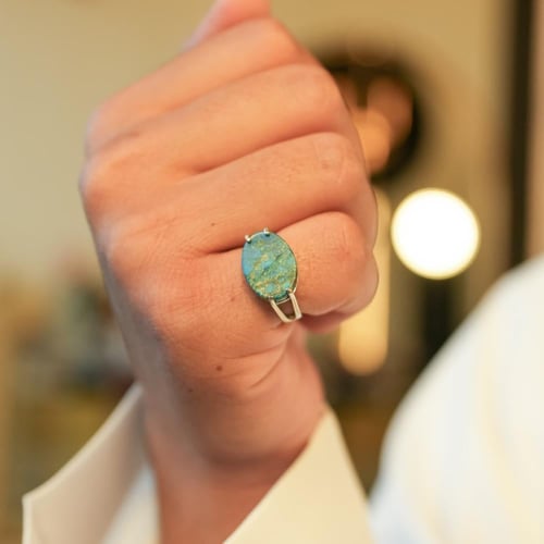 خاتم يمناك سماوي فاتح 231