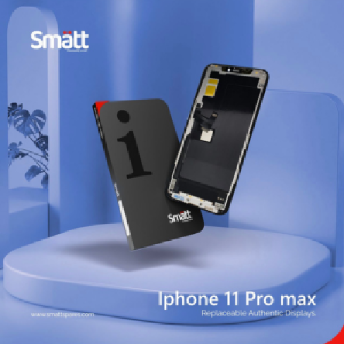 شاشه ايفون 11pro maxدرجه اولئ SMART