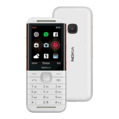نوكيا 5310 تي أي-1212 16 ميجابايت 2G - ابيض/احمر