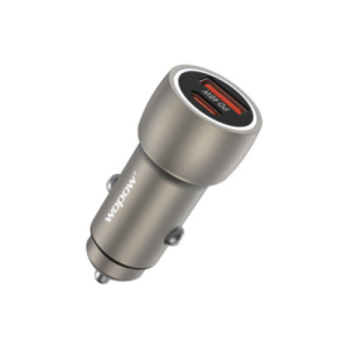 شاحن سياره 48W منفذين pd و usb من WOPOW