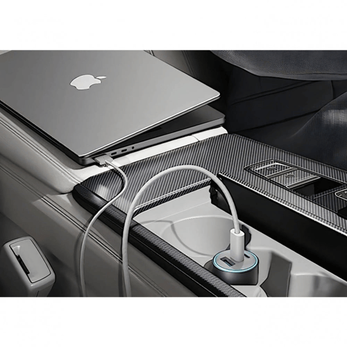 شاحن سياره انكر 67W-منفذين تايبC+منفذUSB