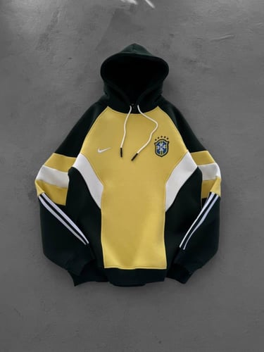 هودي منتخب البرازيل الكلاسيكي الشتوي إصدار فرنسا 9...