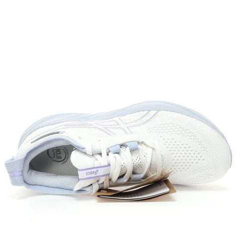 حذاء ASICS GEL-NIMBUS 26 – إصدار White/White النقي