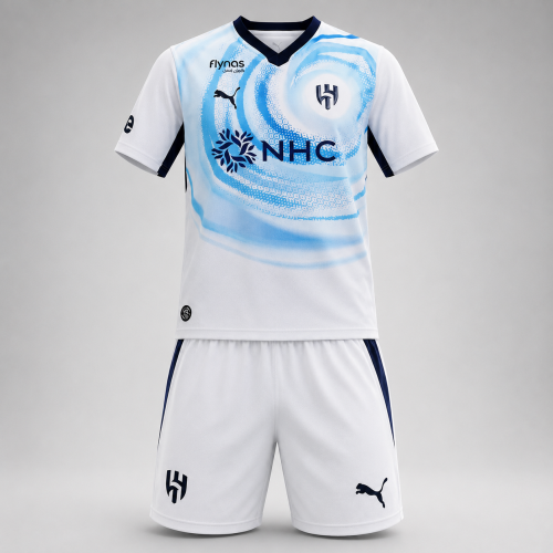 طقم الهلال الاحتياطي 2026–2027 للأطفال | تيشيرت وش...