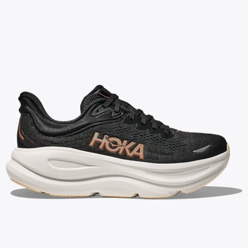 حذاء | HOKA Bondi 9 Black / Rose Gold