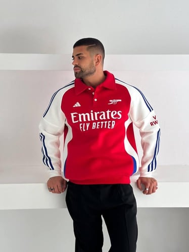 سويتر أرسنال الفاخر بتفاصيل كلاسيكية | لورد