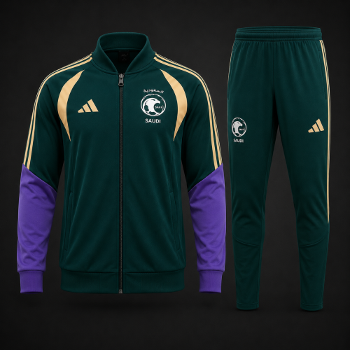 طقم المنتخب السعودي 2026 | جاكيت وبنطال طويل