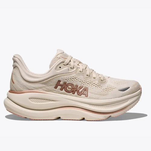حذاء | HOKA Bondi 9 Cream / Rose Gold