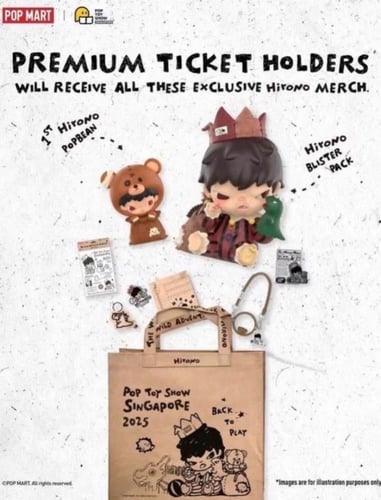 حامل قارورة مياه Hirono Pop toy show Singapore Pre...