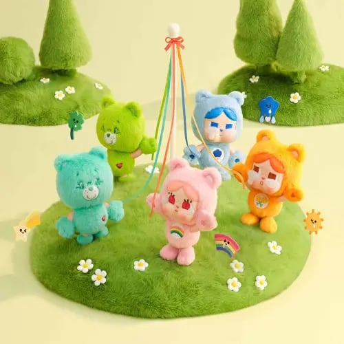 مجموعة Crybaby X Care Bears Plush Pendant