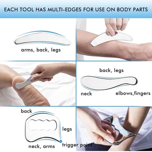 مجموعة ادوات تدليك كشط