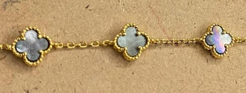 سوار Van Cleef & Arpels حجم كبير الورده