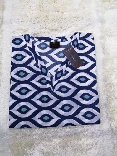 قميص نسائي ميدي - خامة كتان (3030)