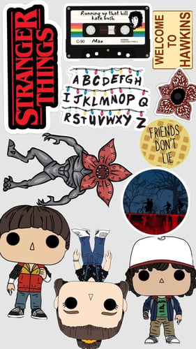 ستيكرstranger things