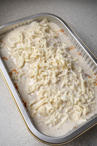 صينية لازانيا لحم مجمدة - حجم كبير