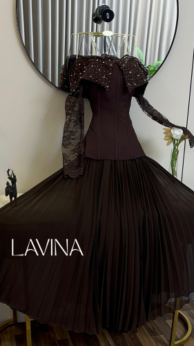 ماريسا بليس – فستان دانتيل فاخر