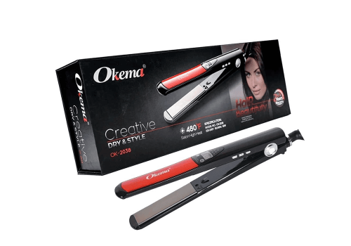 جهاز سيراميك للشعر من اوكيما ok-2038 480f