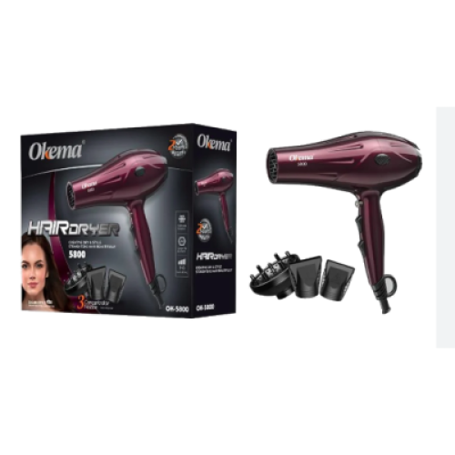 جهاز مجفف الشعر من اوكيما ok-5800
