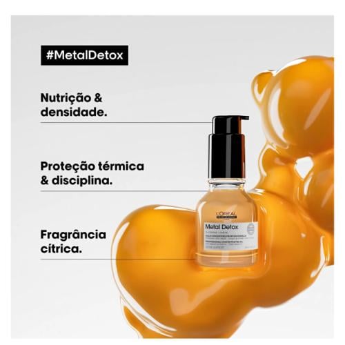 زيت مُركّز لإزالة المعادن، الشعر فورًا دون أن يُثق...