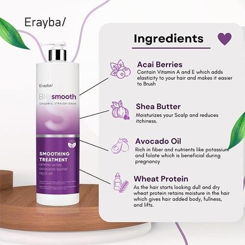 ايريبا معالج بروتين عضوي خالي من الفرمالين 200 مل...