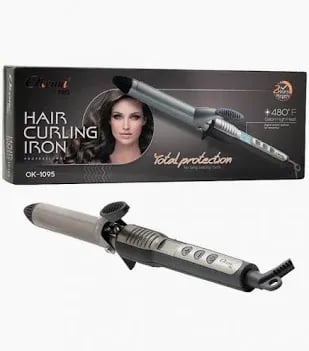 فير أوكيما الاحترافي لتجعيد الشعر 25 ملم – OK-1095